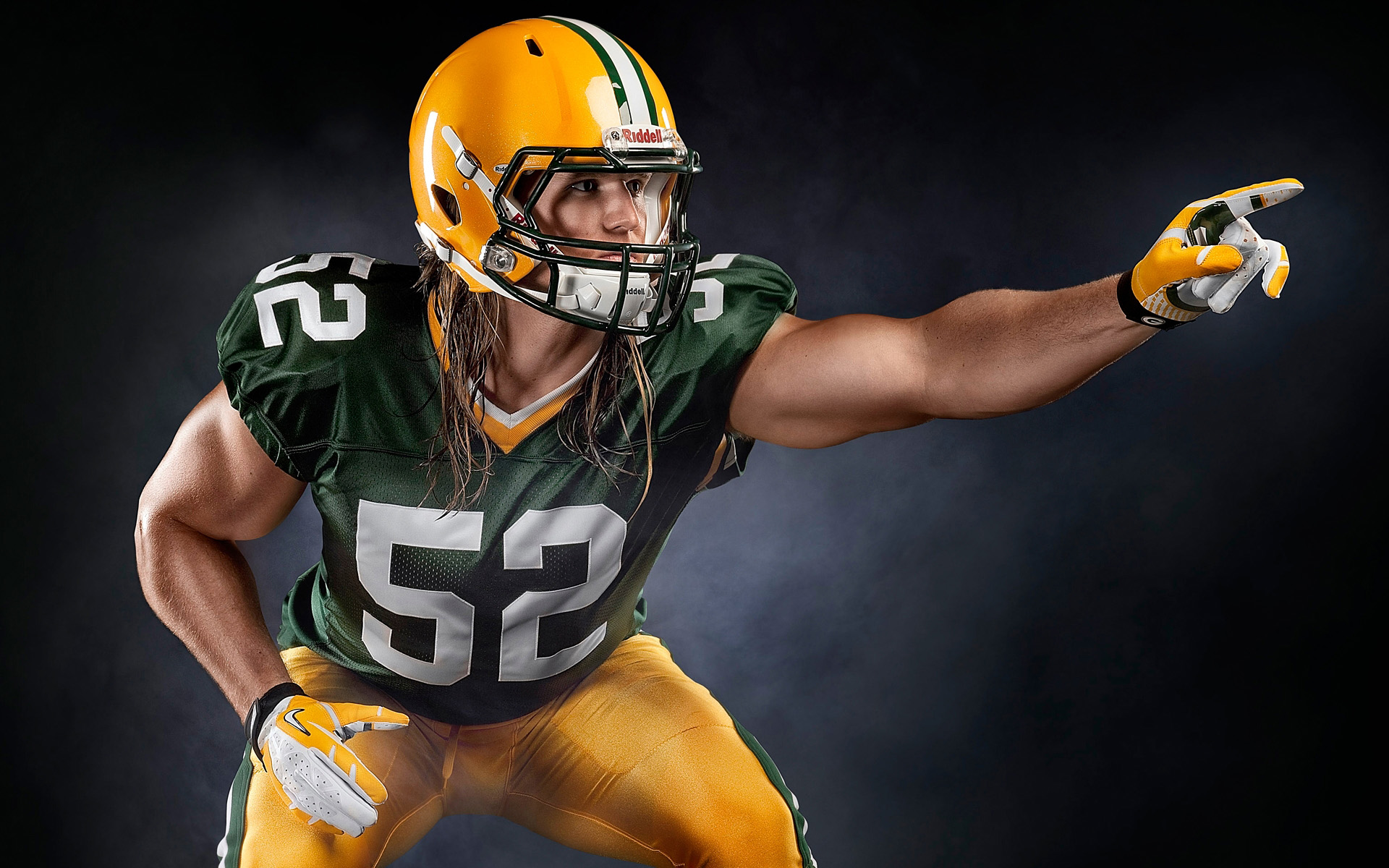 Clay Matthews photoshoot by Blair Bunting