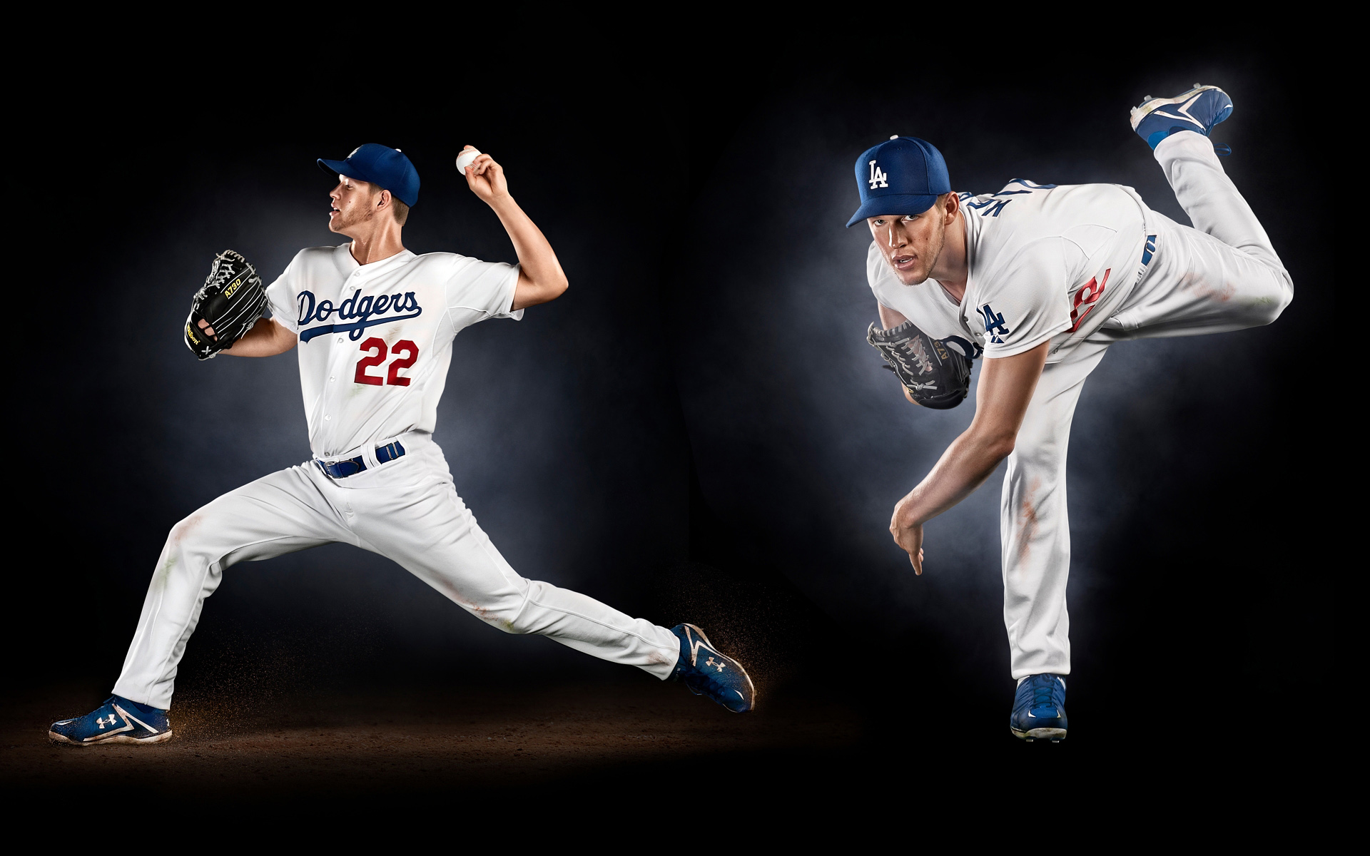Clayton Kershaw of Los Angeles Dodgers photographed by Phoenix Photographer Blair Bunting