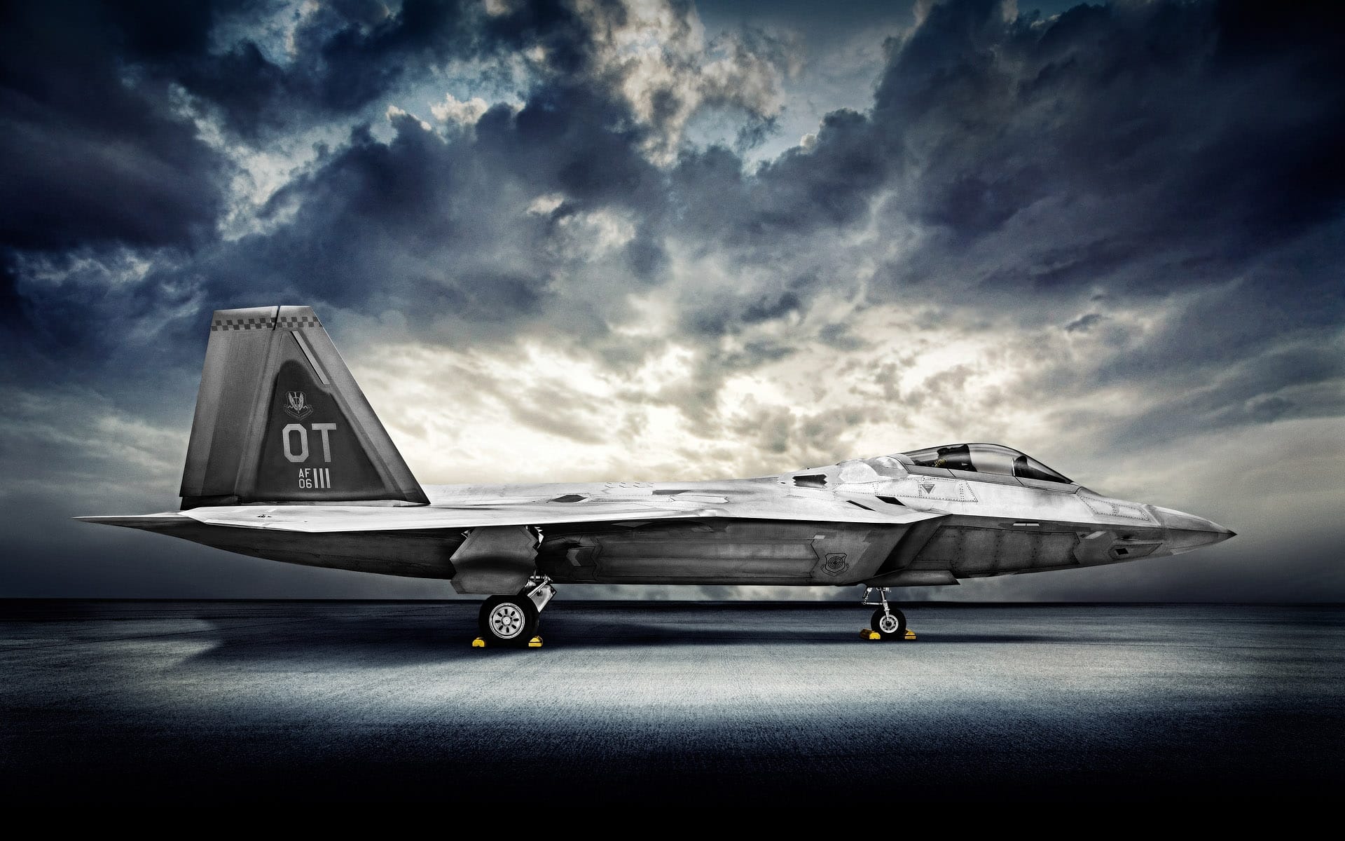 F22 Raptor photographed by Phoenix Commercial Photographer Blair Bunting