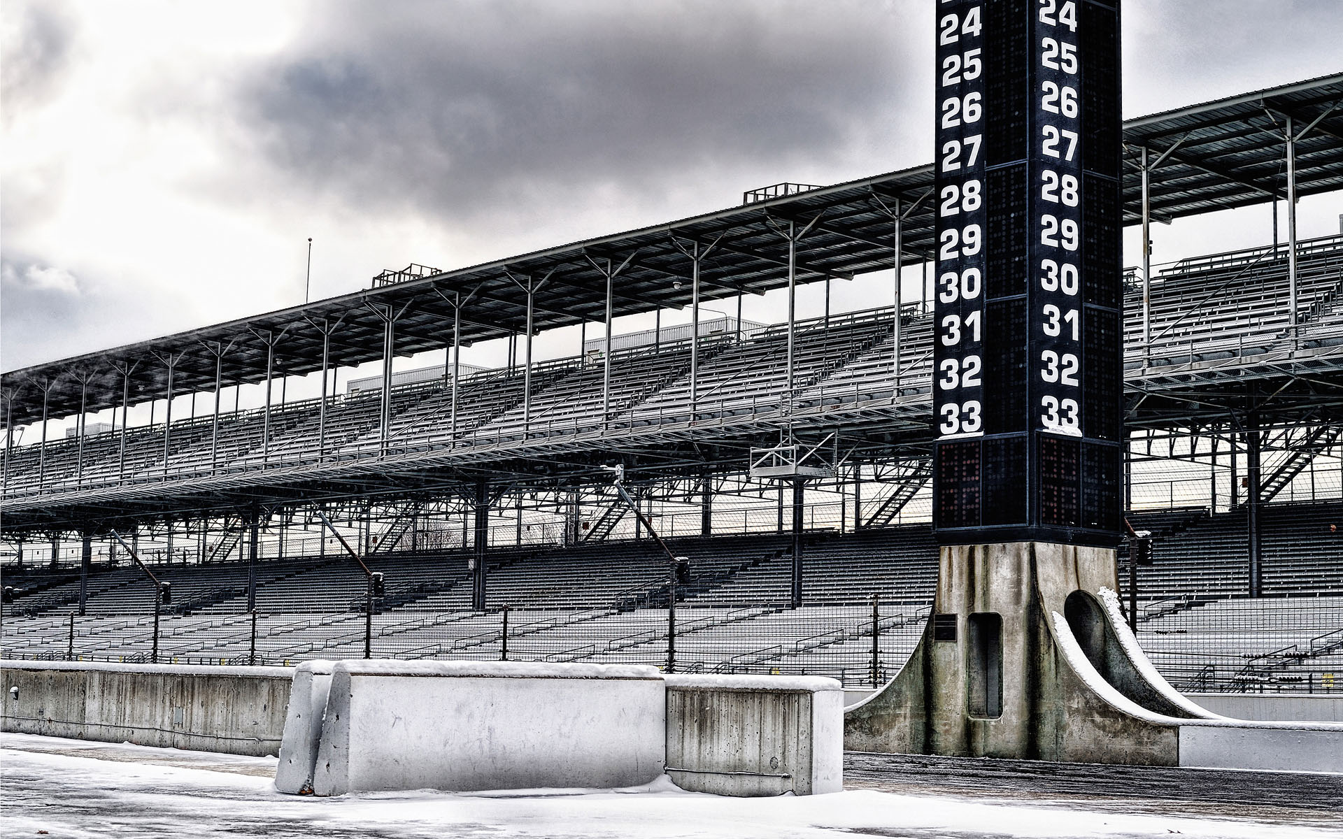 Indianapolis Motor Speedway on location photoshoot