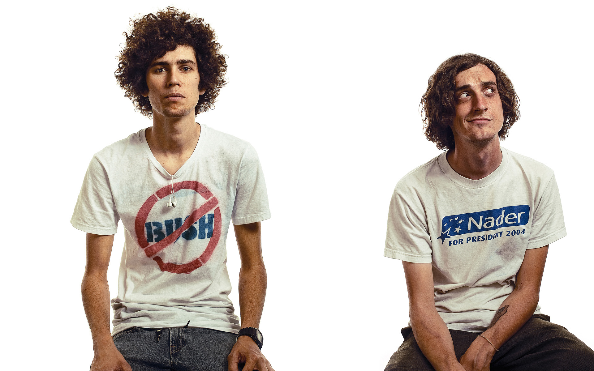 Political Protesters photographed for Rolling Stone
