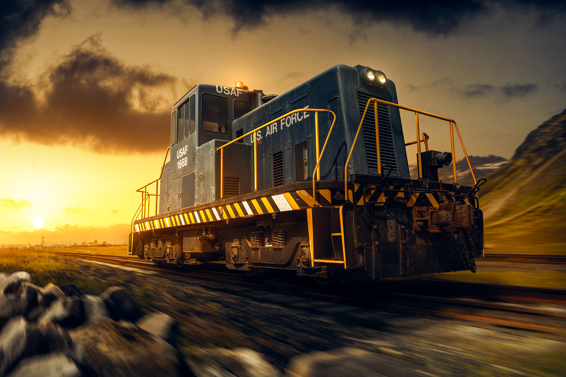 Beale AFB Locomotive
