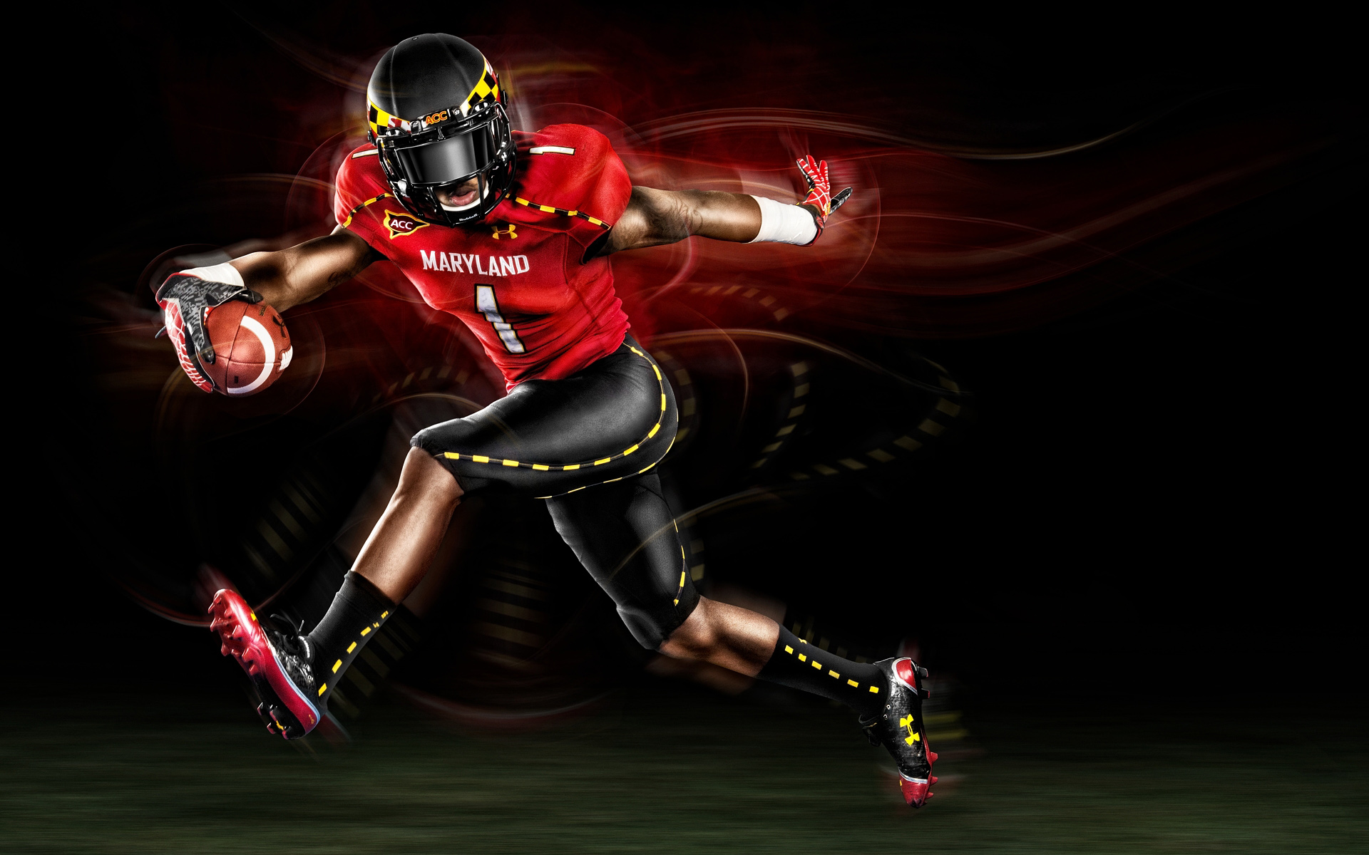 Under Armour Football Advertising Campaign photographed by Blair Bunting